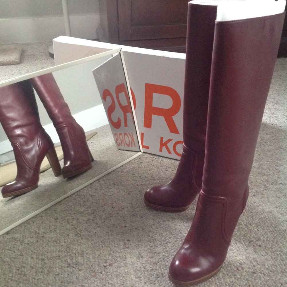 Bordeaux boots, Michael Kors, 71/2
